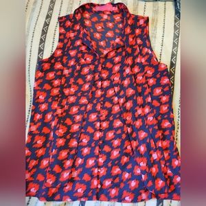 Macbeth Collection by Margaret Josephs Ladies Sleeveless Blouse, Large